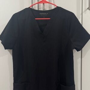 Mandala Women's Black Top